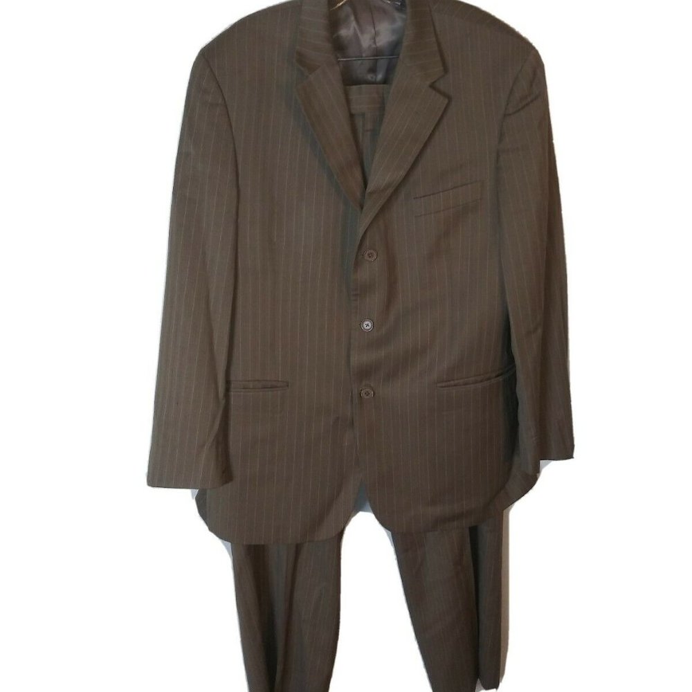 2 Piece Men Suit Gianfranco Ruffini Italy 44R pant